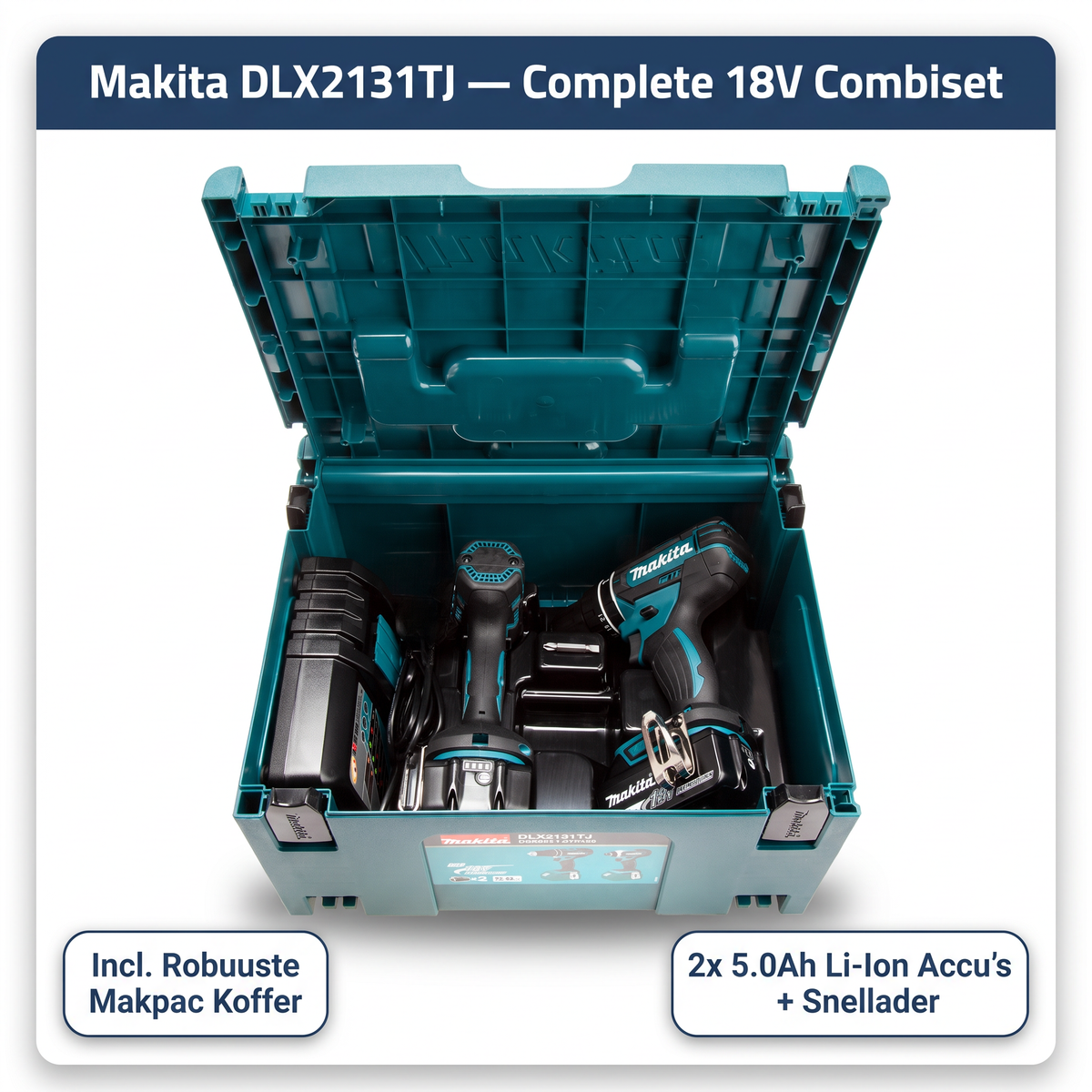 DLX2131TJ 18V - Combiset